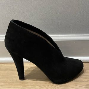 Michael Kors Black Suede Platform High Heels